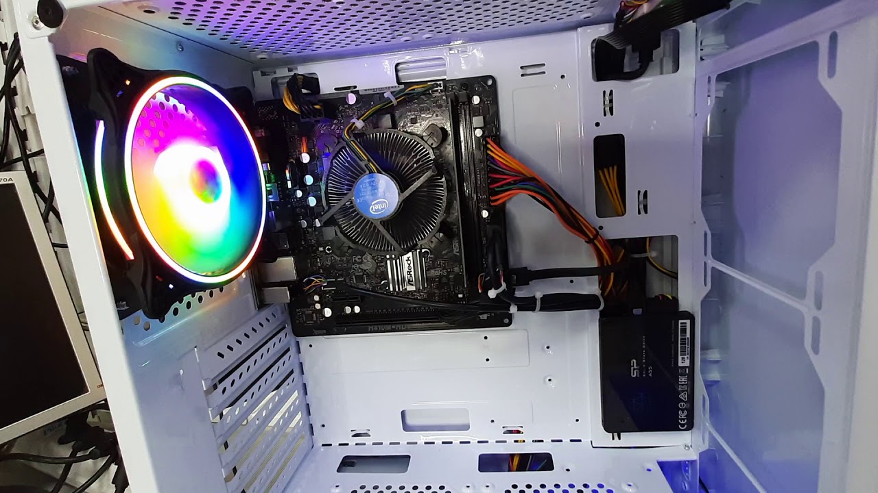Сборка 2046 _23400₽_ i3 10100 / H410M HDV / 8Gb / SSD 128Gb / UHD630 / 400W / Formula CL-3301W TG