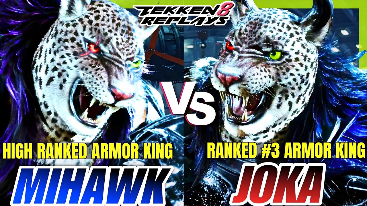Tekken 8 | Mihawk (Armor King) vs Joka (Armor King) | High Level Ranked Match Replay