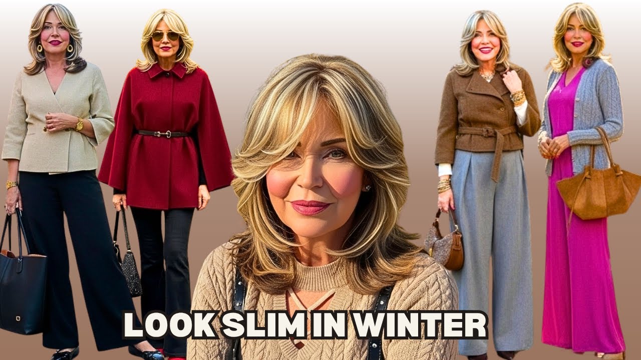 The European Secret to Layering in Winter Without Looking Bulky After 50   #WinterFashionOver50