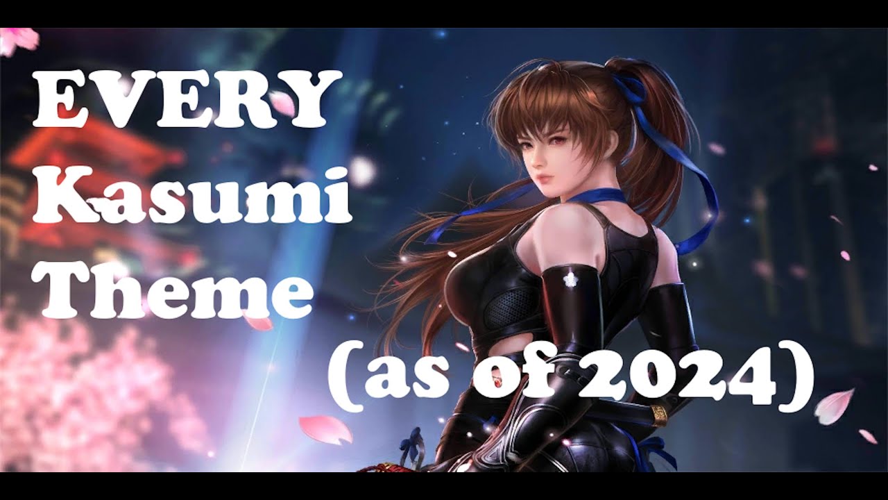 Dead or Alive series - Every Kasumi Theme (+ bonuses)