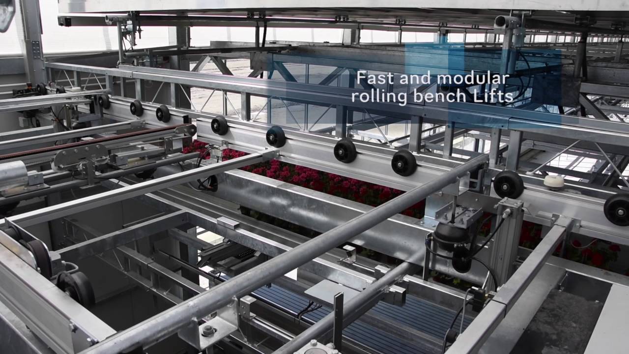 Rutishauser - ecofarm - rolling bench system