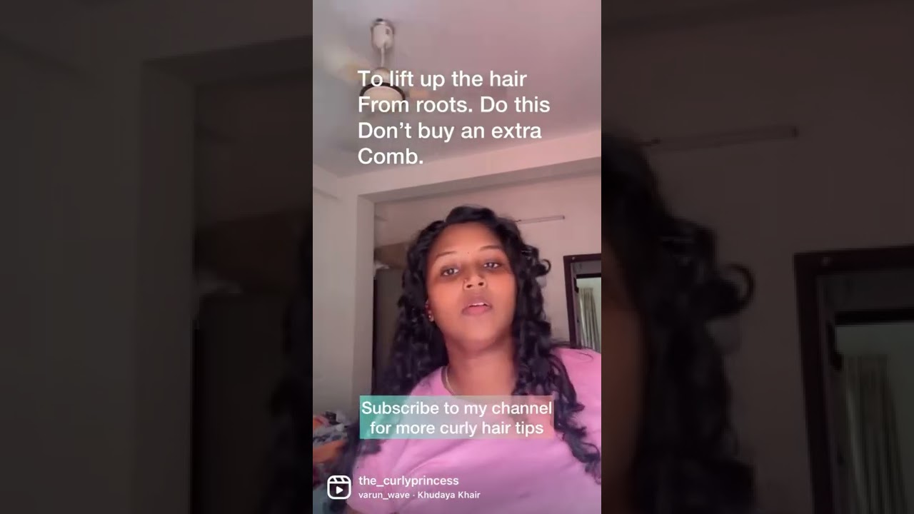 To get volume just lift up the hair from roots 