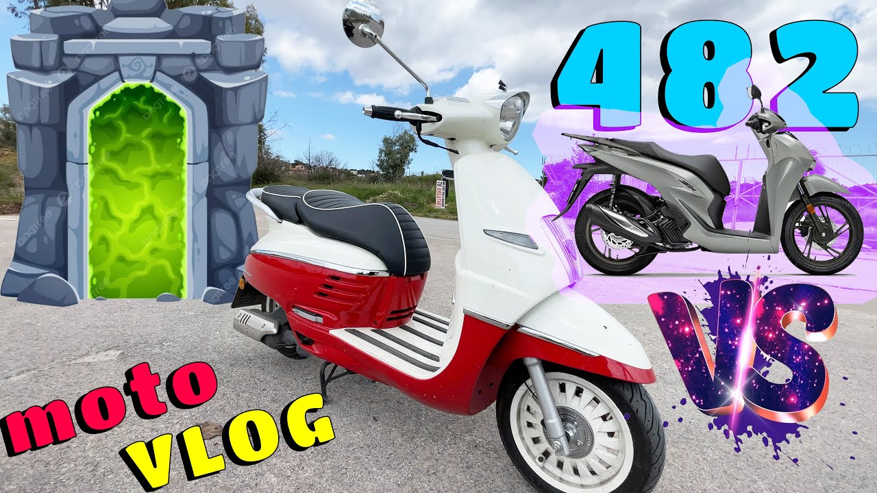 &Pi;&alpha;&rho;&alpha;&phi;&upsilon;&sigma;&iota;&kappa;ό &sigma;&upsilon;&gamma;&kappa;&rho;&iota;&tau;&iota;&kappa;ό PEUGEOT DJANGO 125 &mu;&epsilon; HONDA SH 150 &kappa;&alpha;&iota; &Sigma;&Pi;&Eta;&Lambda;&Iota;&Alpha; &Nu;&Tau;&Alpha;&Beta;&Epsilon;&Lambda;&Eta;