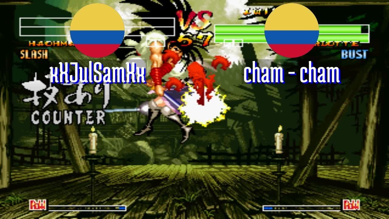 FT5 @samsho4: xXJulSamXx (CO) vs cham - cham (CO) [Samurai Shodown IV Fightcade] Feb 9