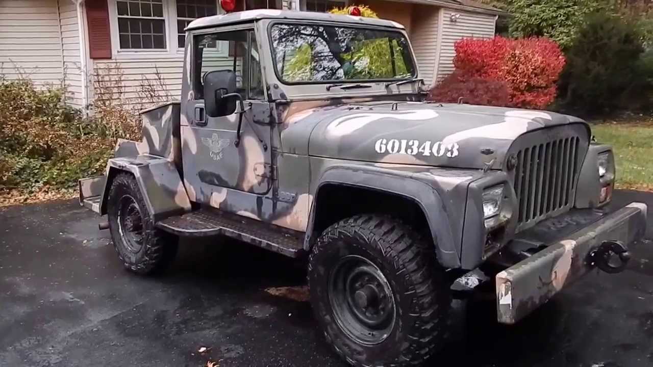 Jeep CJ 10A  Tug with factory Nissan SD33 Diesel