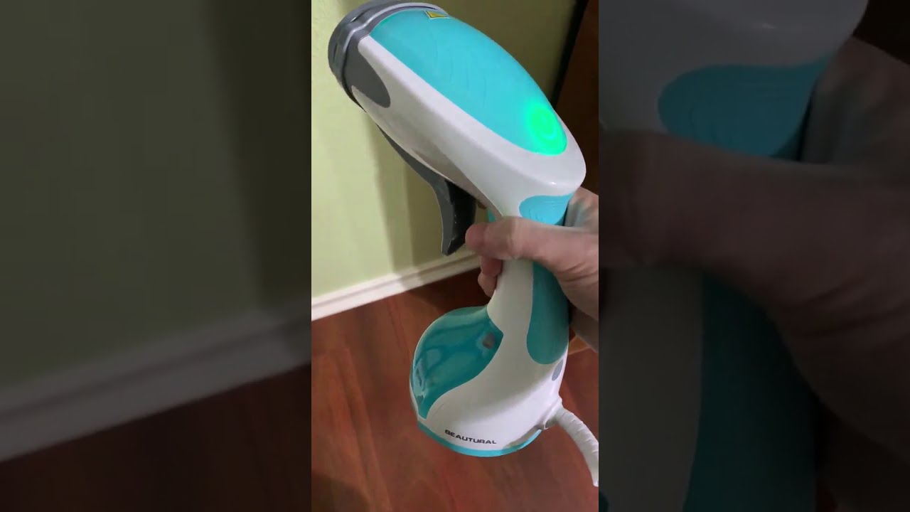 BEAUTURAL 1200 Watt Steamer Review, really good for a handheld steamer