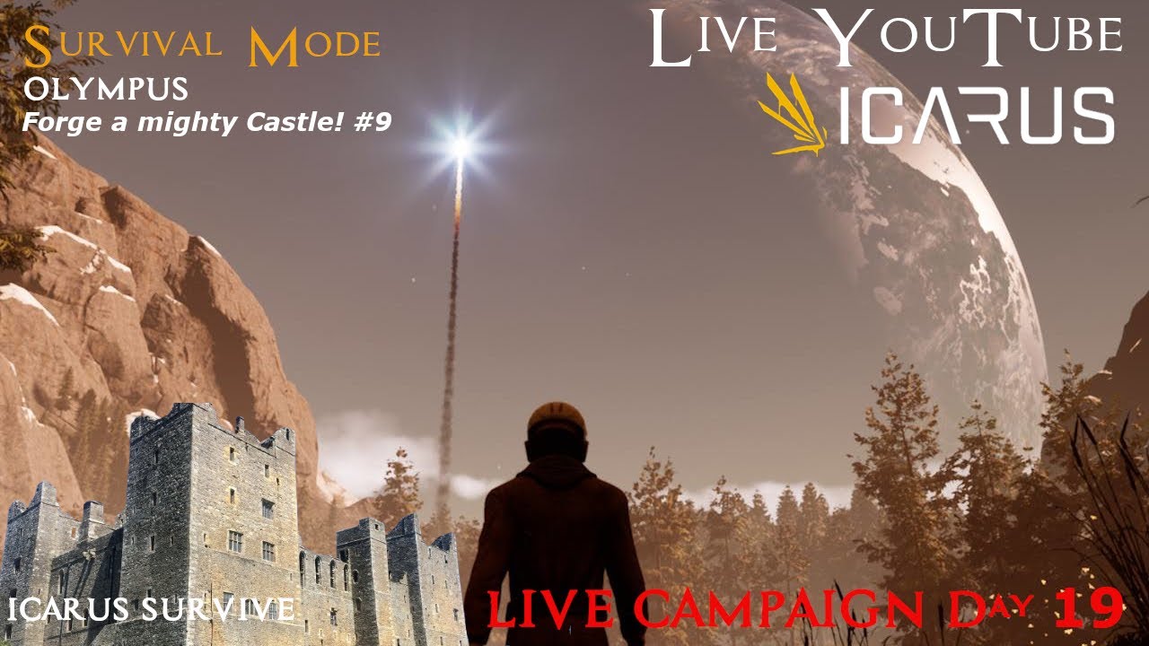 #icarus  / Forge a mighty Castle! #9  - Survival Campaign Day 19
