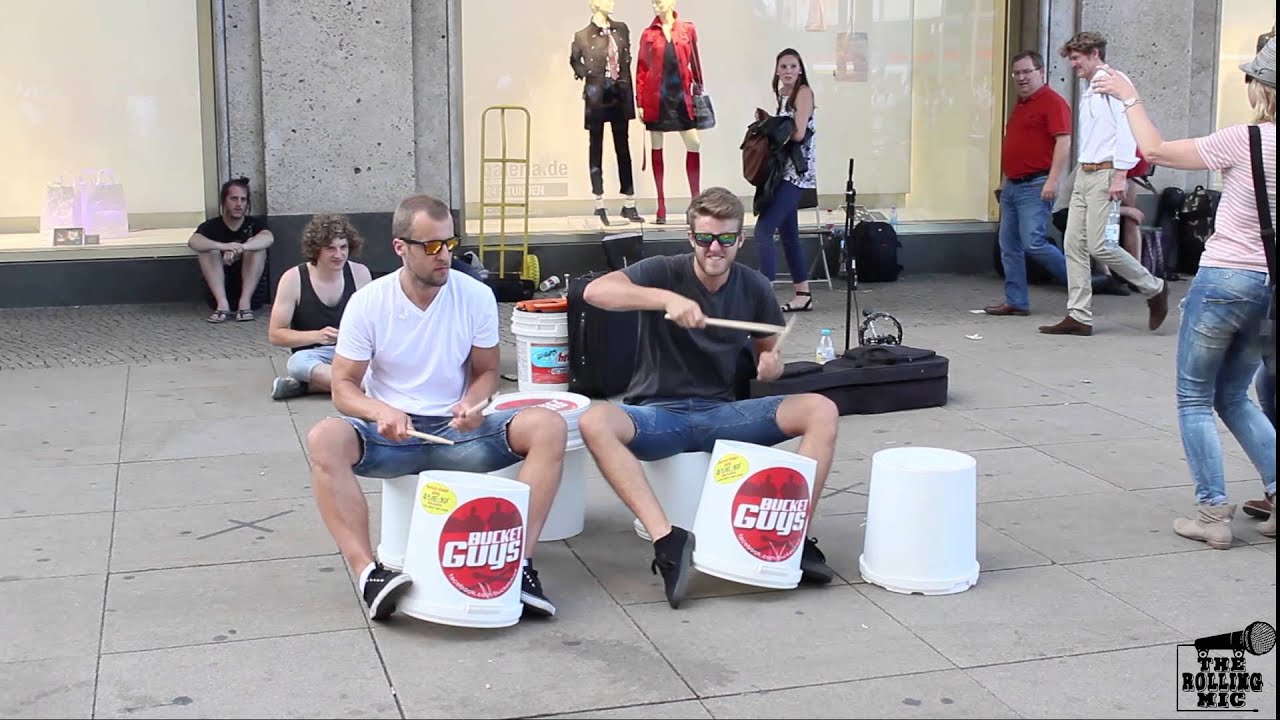 STREETMUSIC GERMANY - Bucket Guys Session