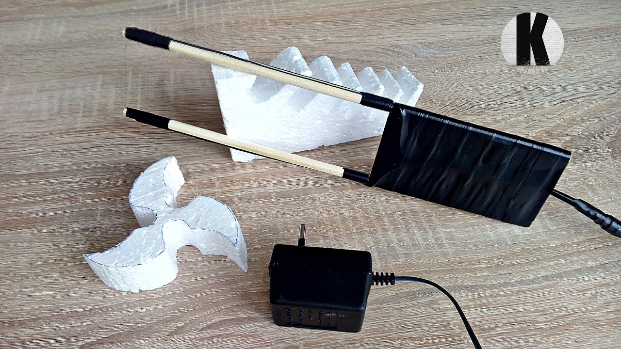 Как сделать резак для пенопласта? / How to make a machine for polystyrene foam?