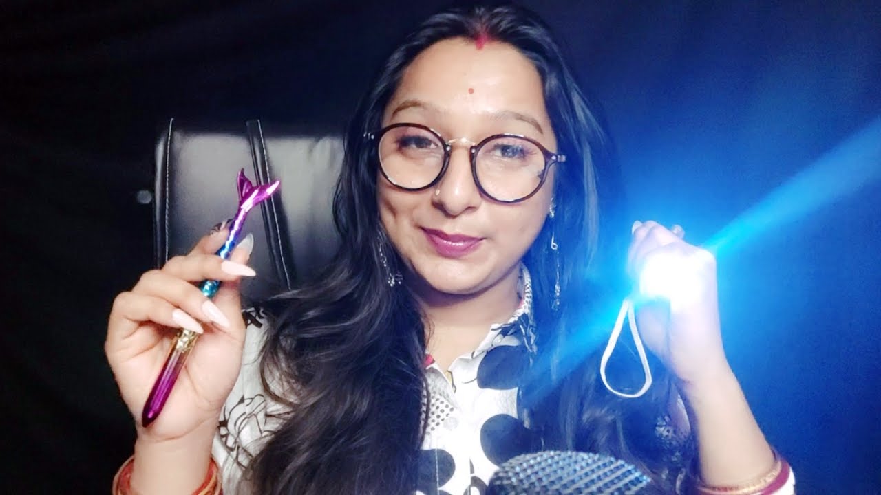 Doing Your Cranial Nerve Exam in Hindi || @asmranannya #cranialnerveexam #asmr