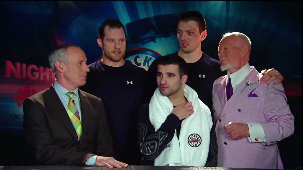 HNIC - Nazem Kadri on Post Game Show with Ron MacLean & Don Cherry - Mar 30th 2013 (HD)