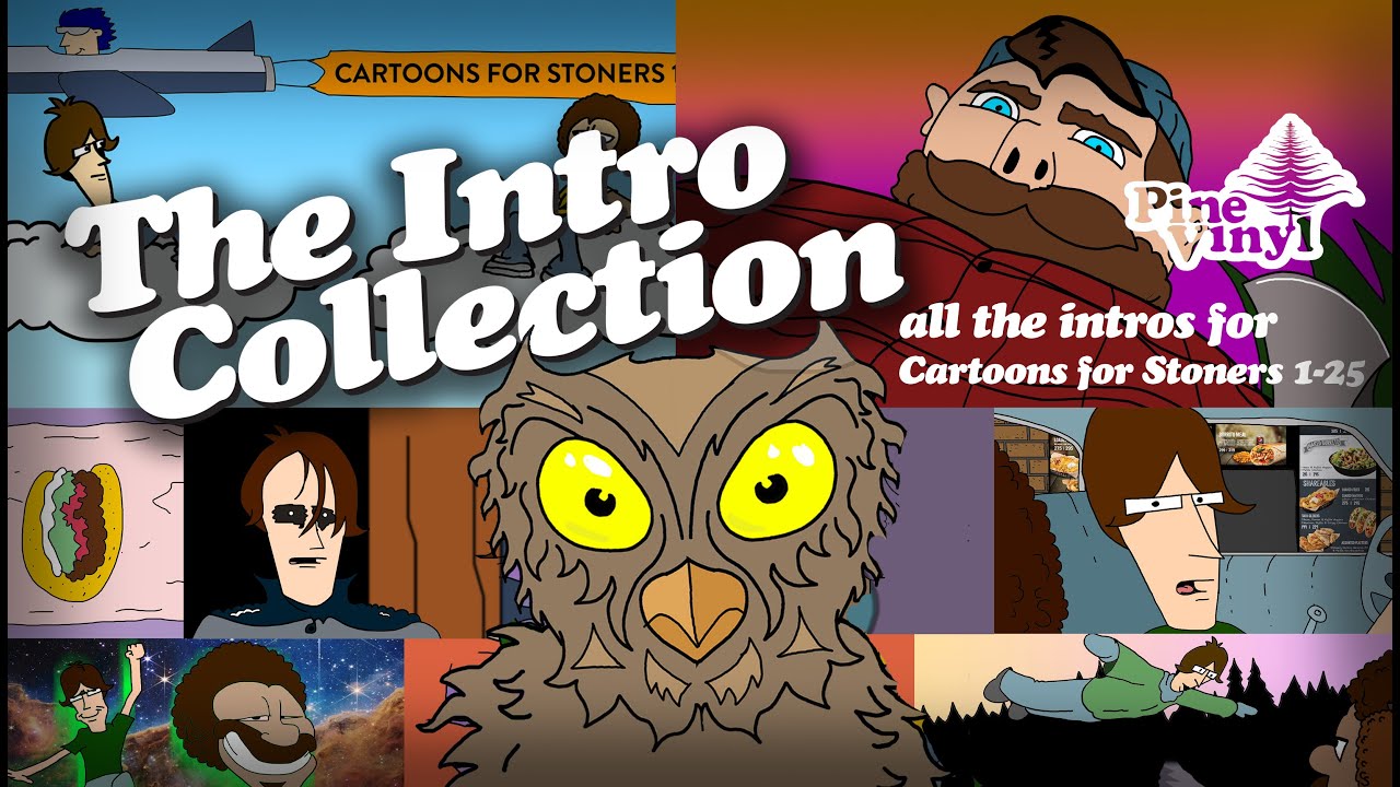 Pine Vinyl Lead-In Cartoons (1-25)