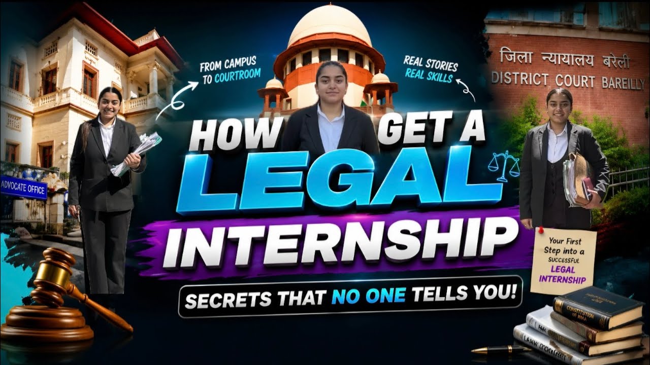 The ONLY Legal Internship Guide You Need | 1st & 2nd Year Law Students‼️