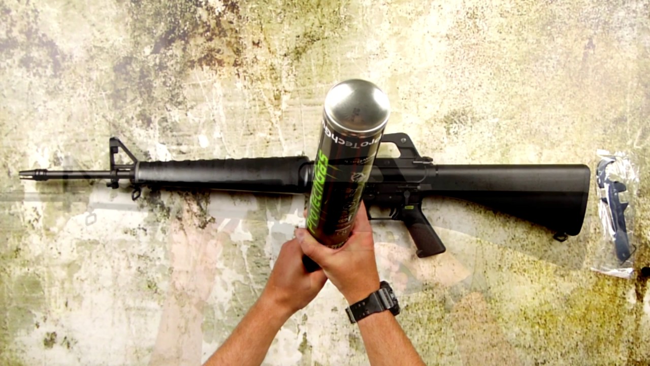 Wei-e Tech A.W.S.S. Hard Kick Gas Blowback Type - M16A1 Airsoft Replica Unboxing