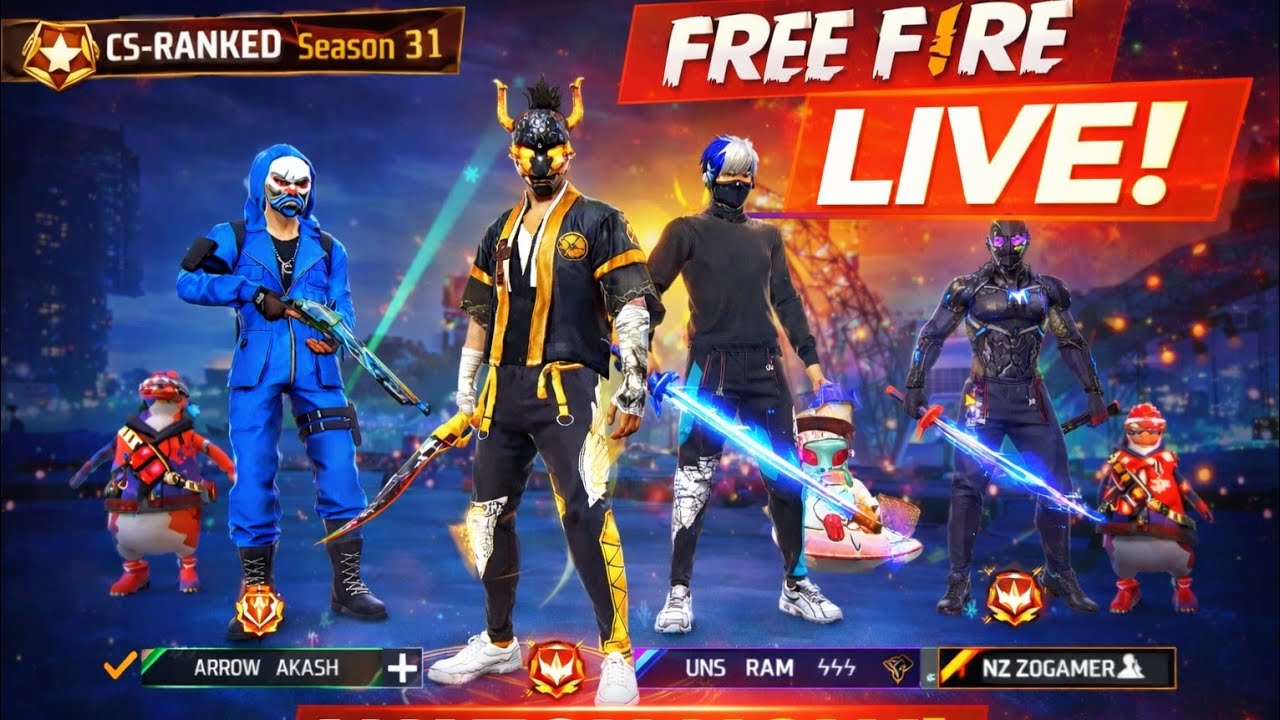free fire game live