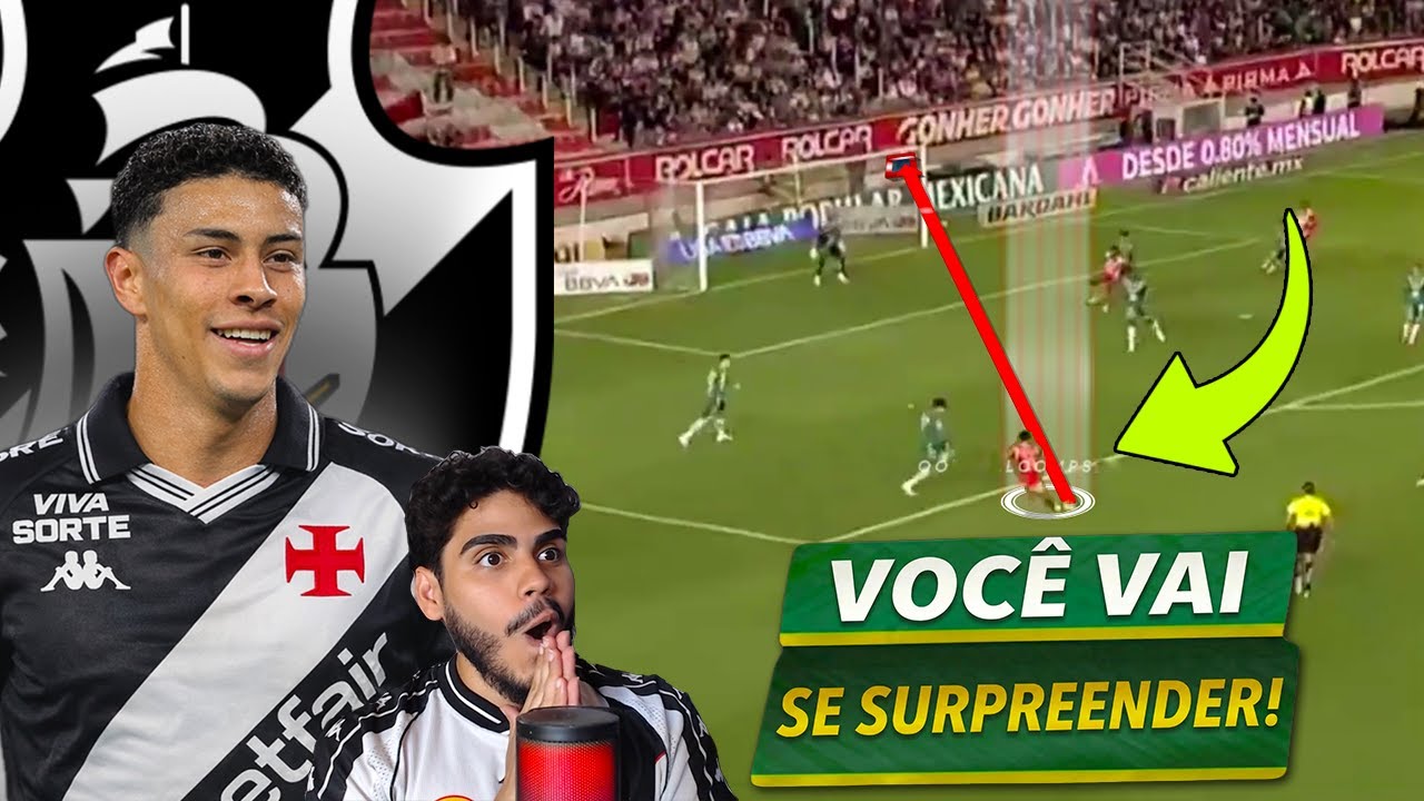 COMO JOGA JOHAN ROJAS REFOR&Ccedil;O DO VASCO PRA 2026!