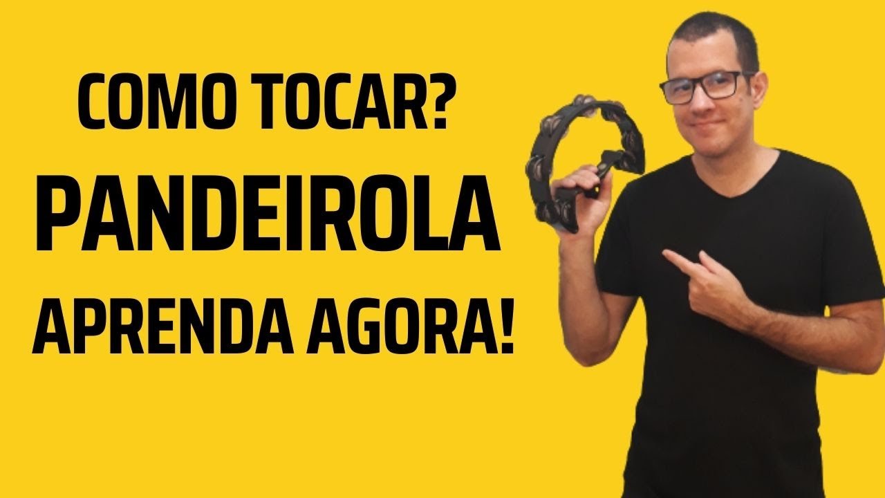 Como Tocar Panderola/Meia Lua | ANDRÉ PASSOS
