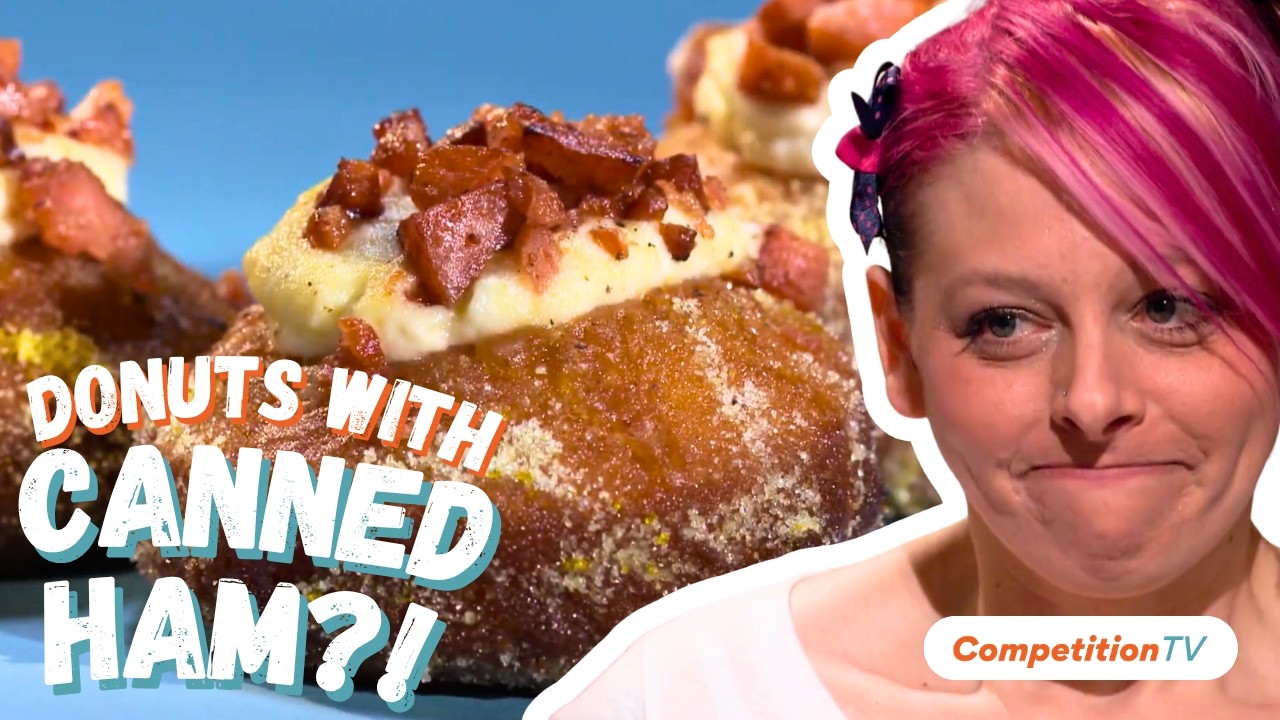 Canned Ham in Donuts?! Three Chefs Battle for $10,000 | Donut Showdown 226