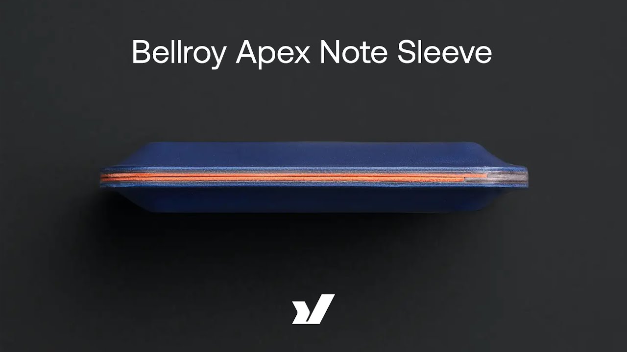Bellroy's best wallet just got bigger - Apex Note Sleeve