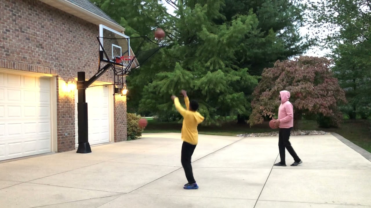 Using a automatic basketball rebounder to help you get more shots off