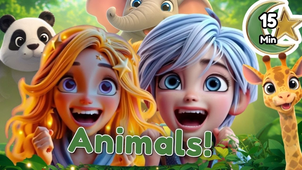 Learn Animal Songs for Kids 🐾 | Peek-a-Boo Animals Hide and Seek with Lala & Luno