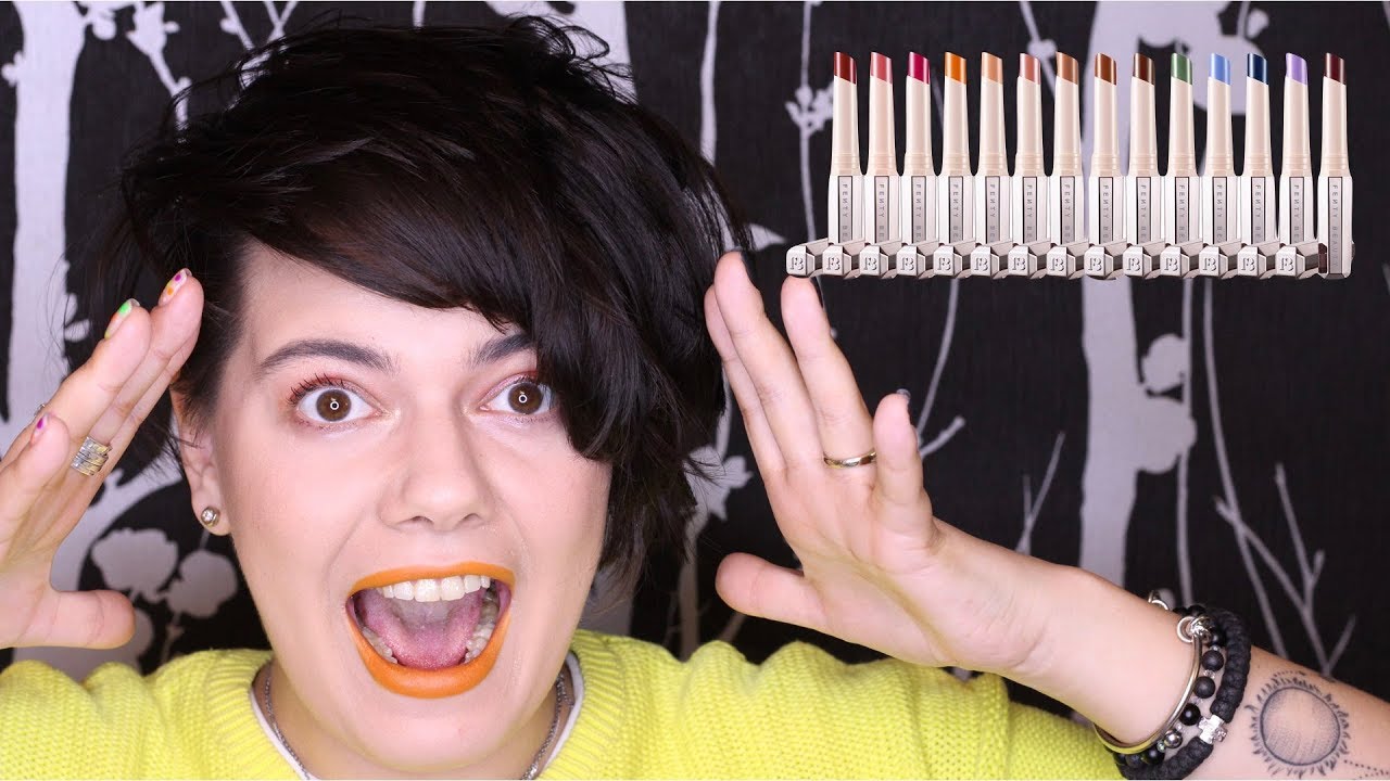 [FENTY BEAUTY Mattemoiselle :::  СВОТЧИ ПОМАД]