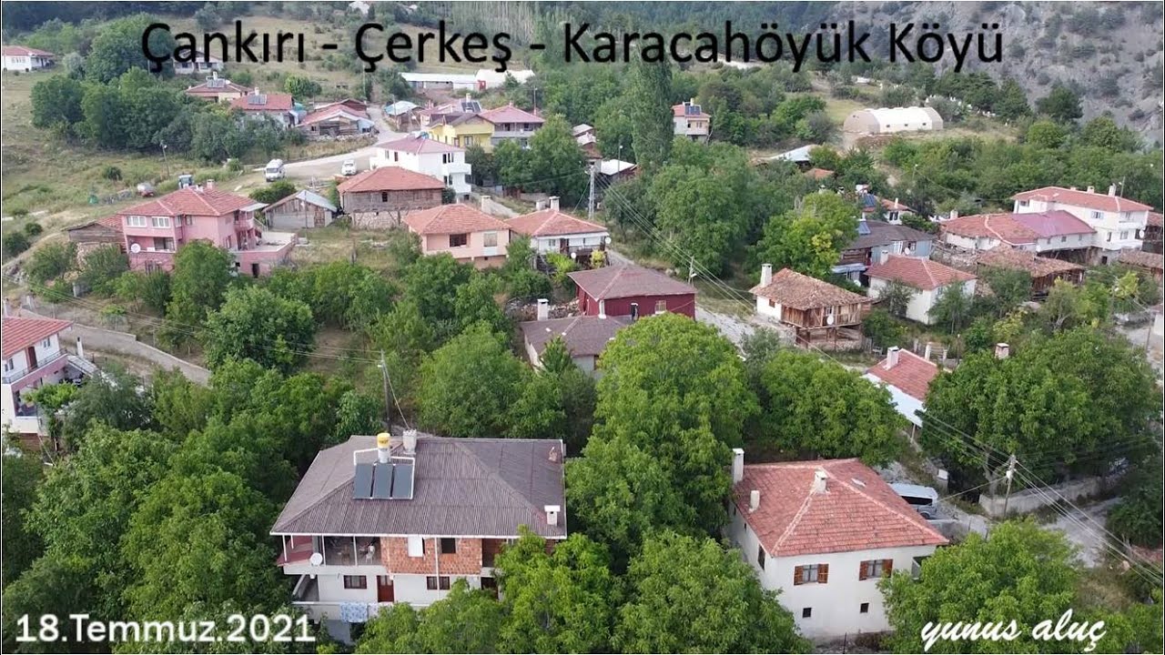 Çankırı Çerkeş Karacahöyük Köyü