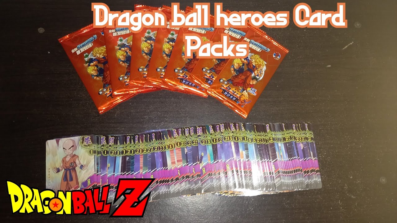 Unboxing Dragon Ball Heroes Card Packs (Chinese Ver)  1/2 packs