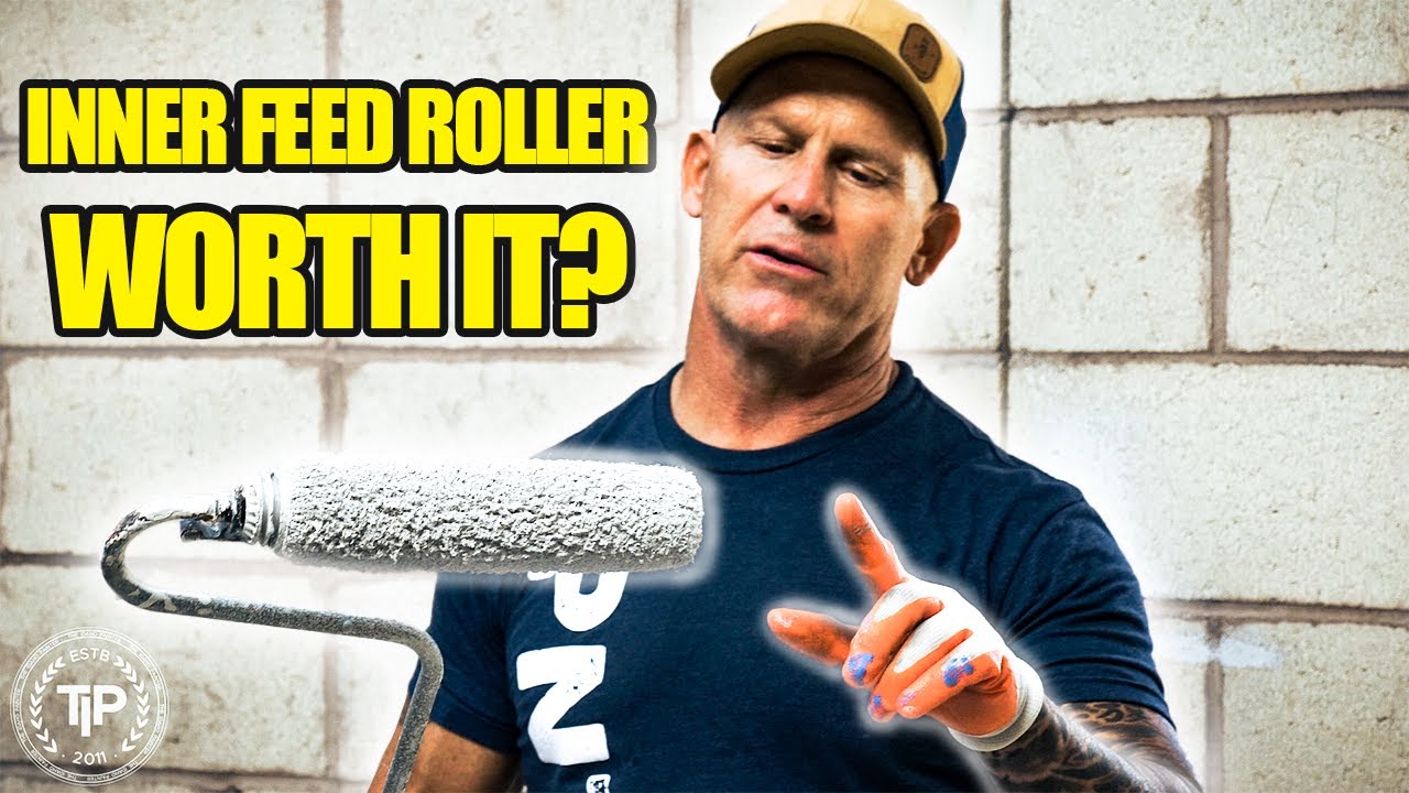How to paint FASTER. Using an Inner Feed Roller.
