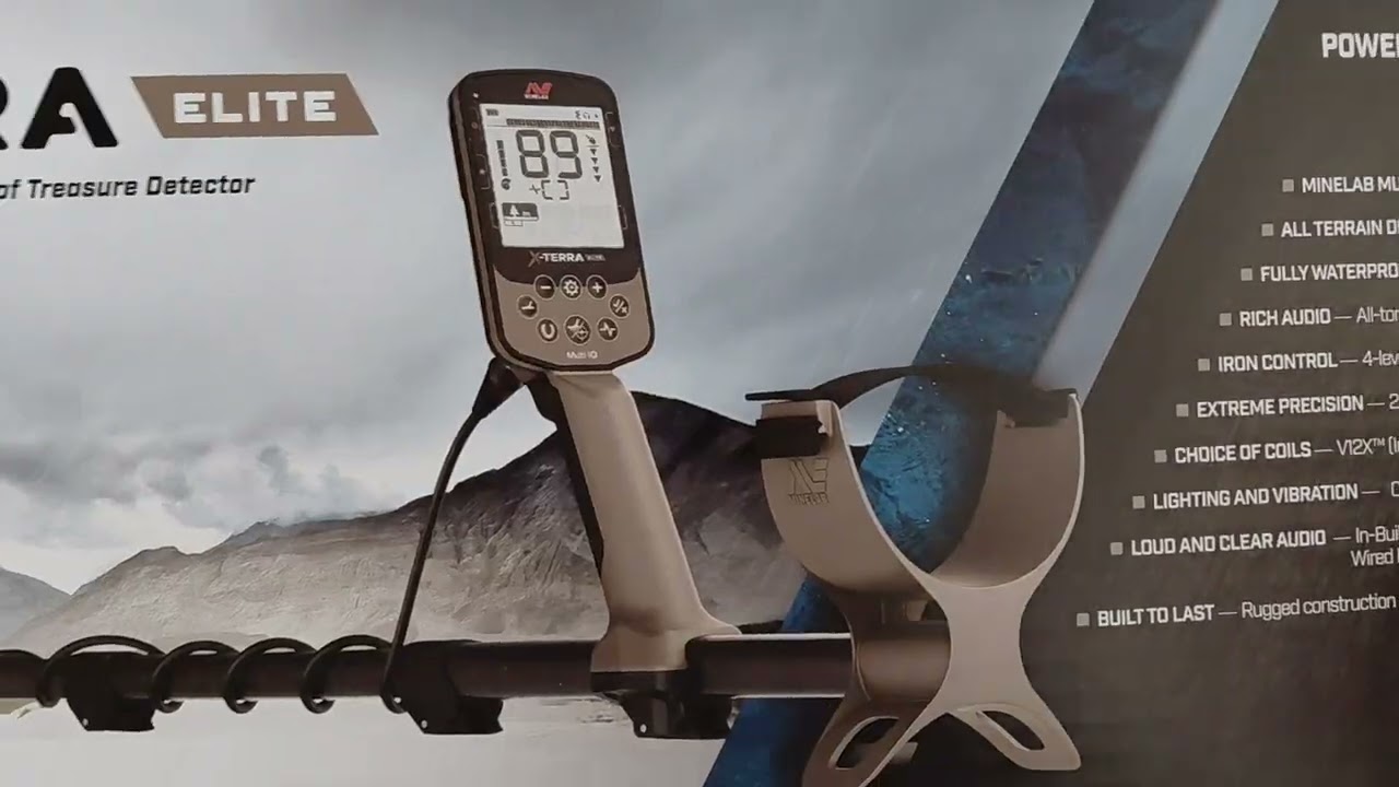 Novo detector de metal xterra elite  