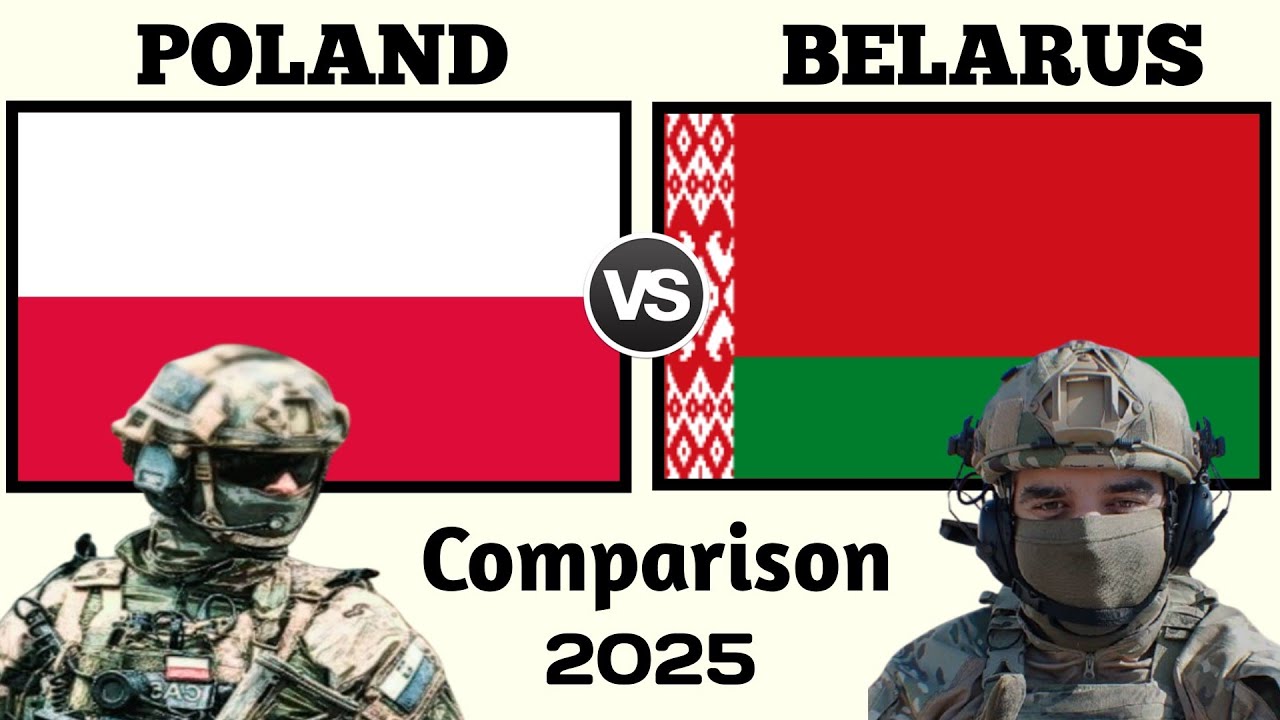 Poland vs Belarus Military Power Comparison 2025 | Belarus vs Poland Military Power 2025 
