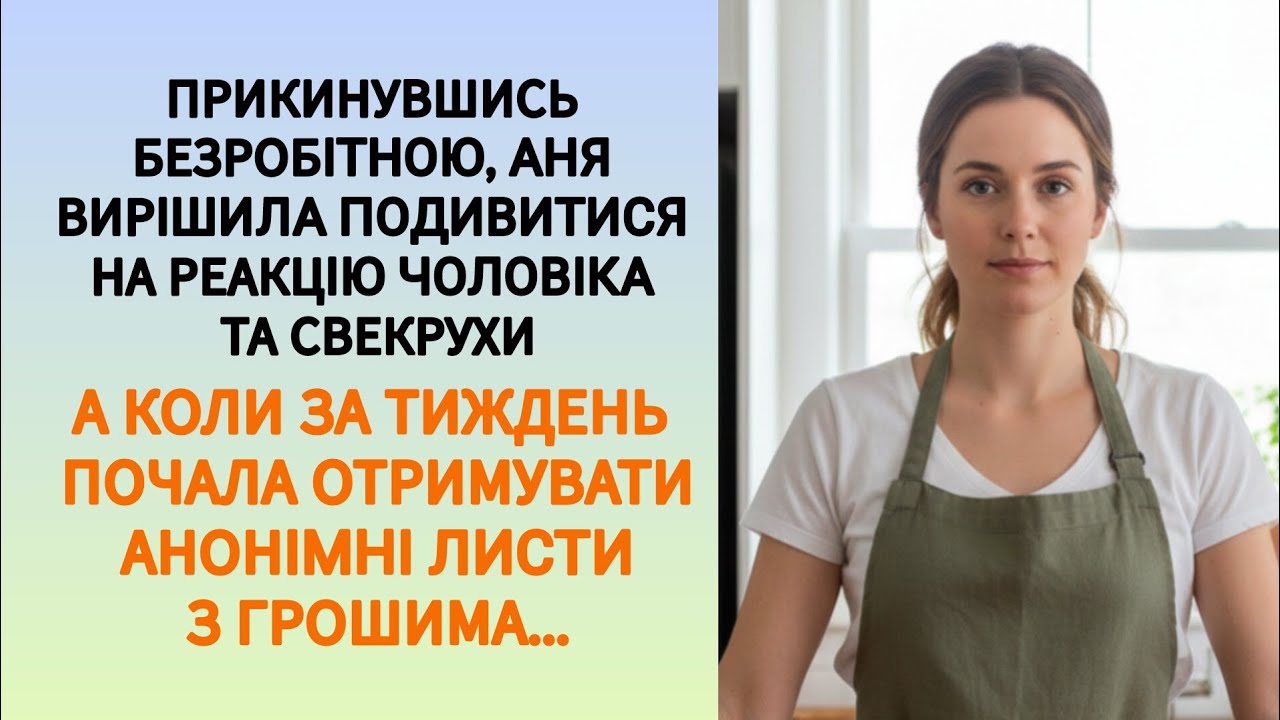🇺🇦 || ПРИКИНУВШИСЬ БЕЗРОБІТНОЮ, АНЯ ВИРІШИЛА ПОДИВИТИСЯ НА РЕАКЦІЮ ЧОЛОВІКА ТА СВЕКРУХИ...