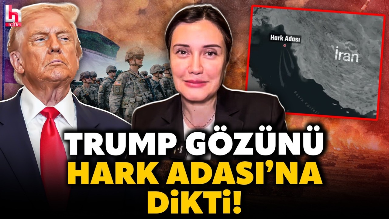 ORTA DOĞU KANA BULANACAK! ABD, Hark Adası'na asker mi indirecek? Serra Karaçam bomba kulisi anlattı!