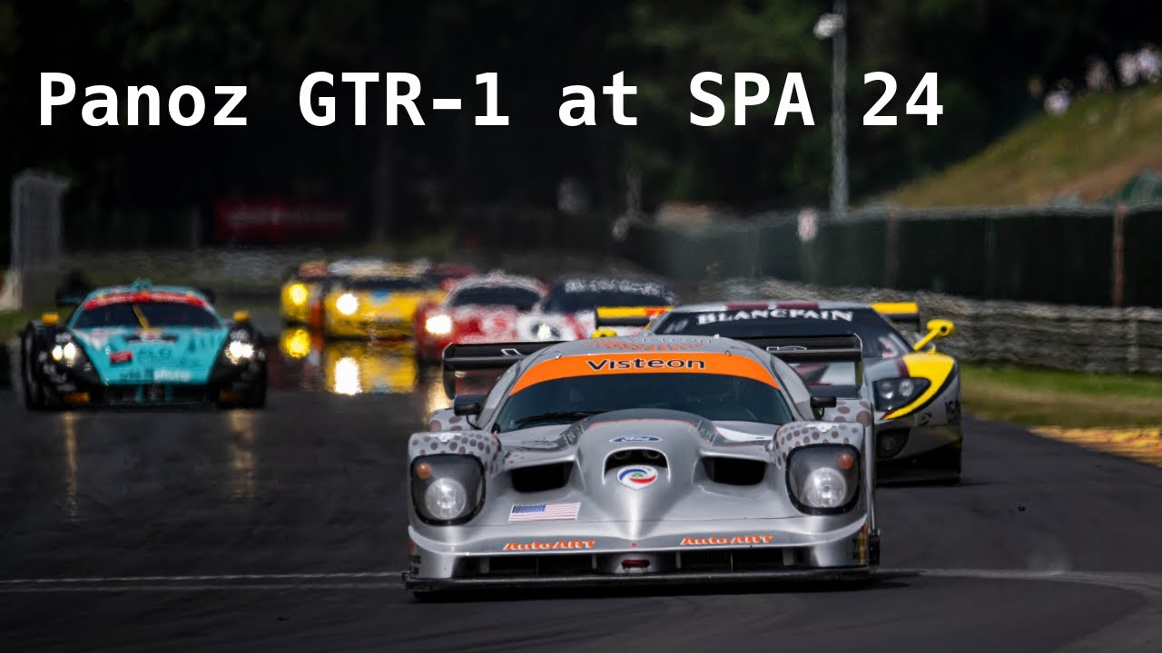 The Panoz GTR-1 at Spa 24 Hours - pole position and victory