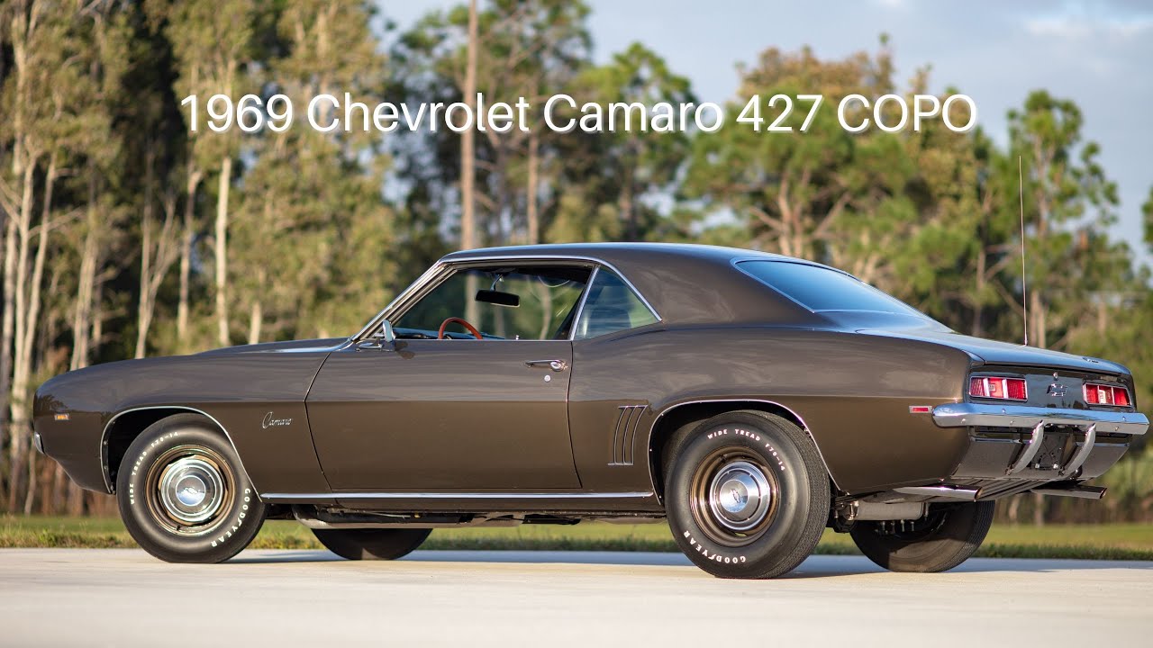 Chevrolet Camaro 427 COPO 1969 года