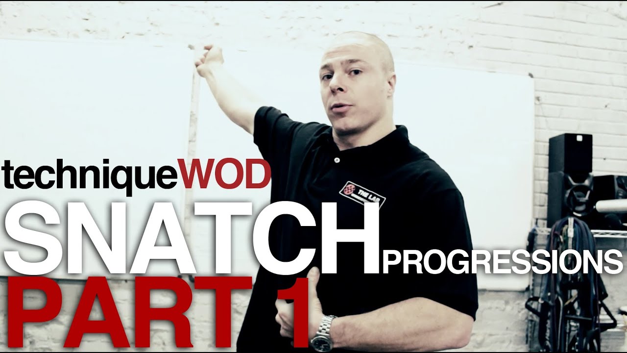 How To Warm Up For Snatch: Snatch Progression Part 1 - Technique WOD