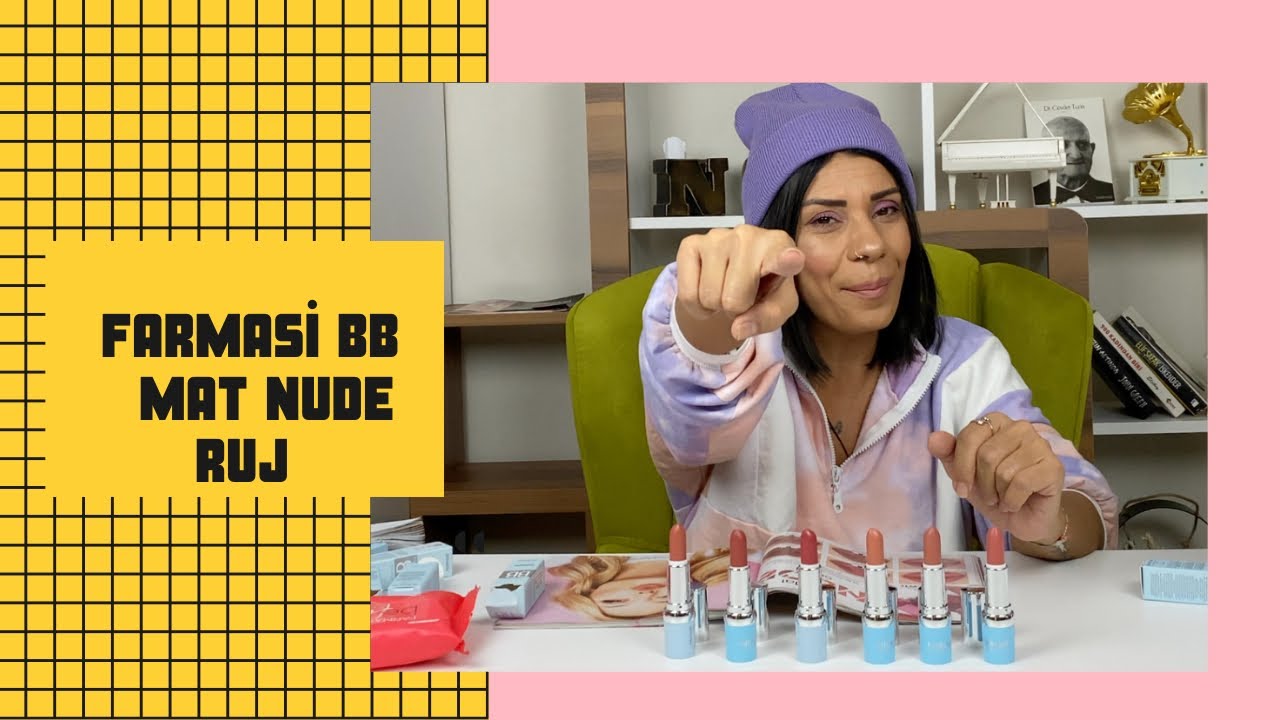 Farmasi BB MAT NUDES SERİSİ ( 6 FARKLI RENK) Sizin için Deniyorum..