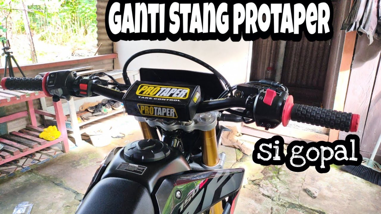 stang fatbar protaper evo low CRF150L modifikasi supermoto