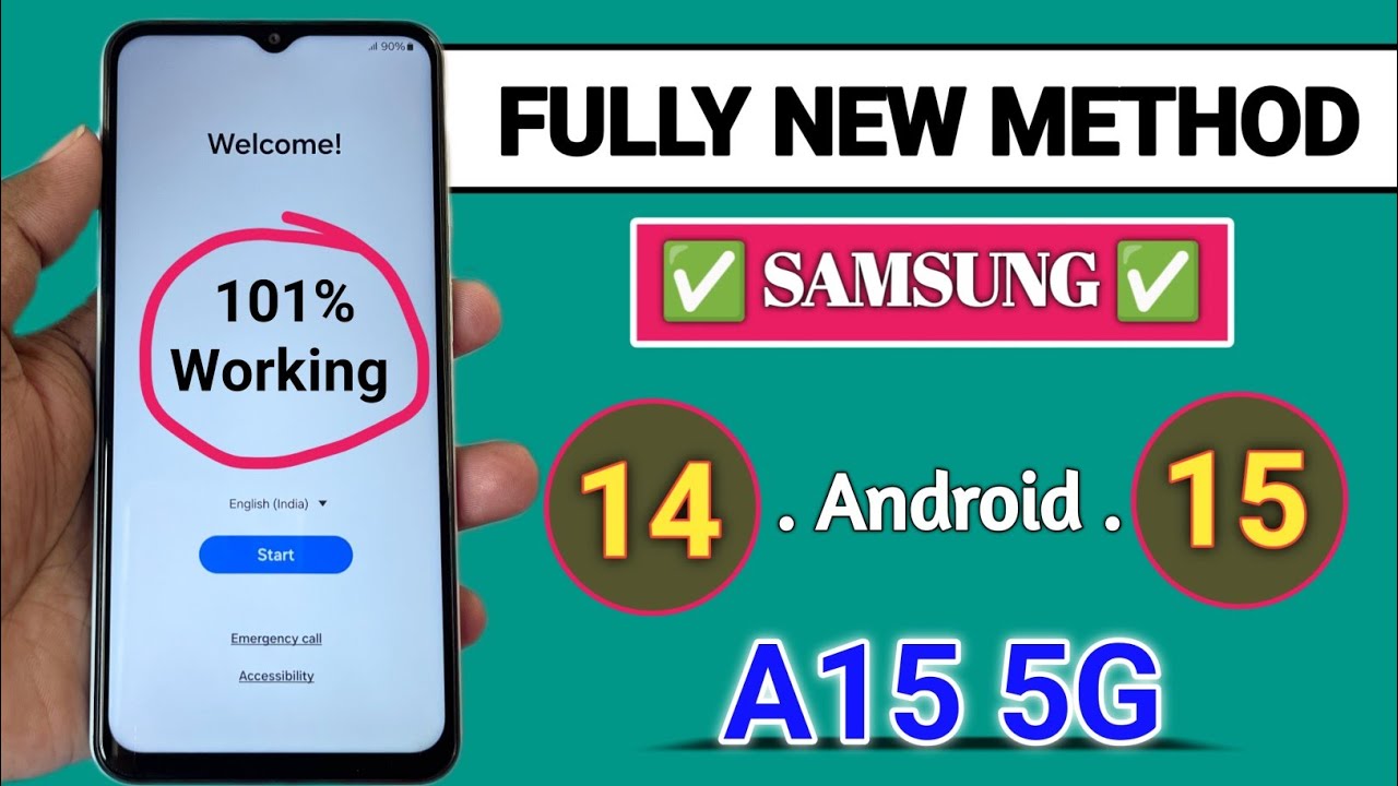 Samsung A15 5G FRP Bypass 2025 Without Pc Android 14 -Talkback Not Working | Samsung Frp Bypass 2025