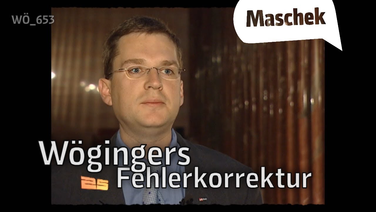 Maschek - Wögingers Fehlerkorrektur - WÖ_653