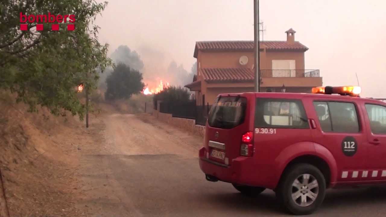 Incendi Forestal la Jonquera - Llers 22 de juliol de 2012 (tarda)