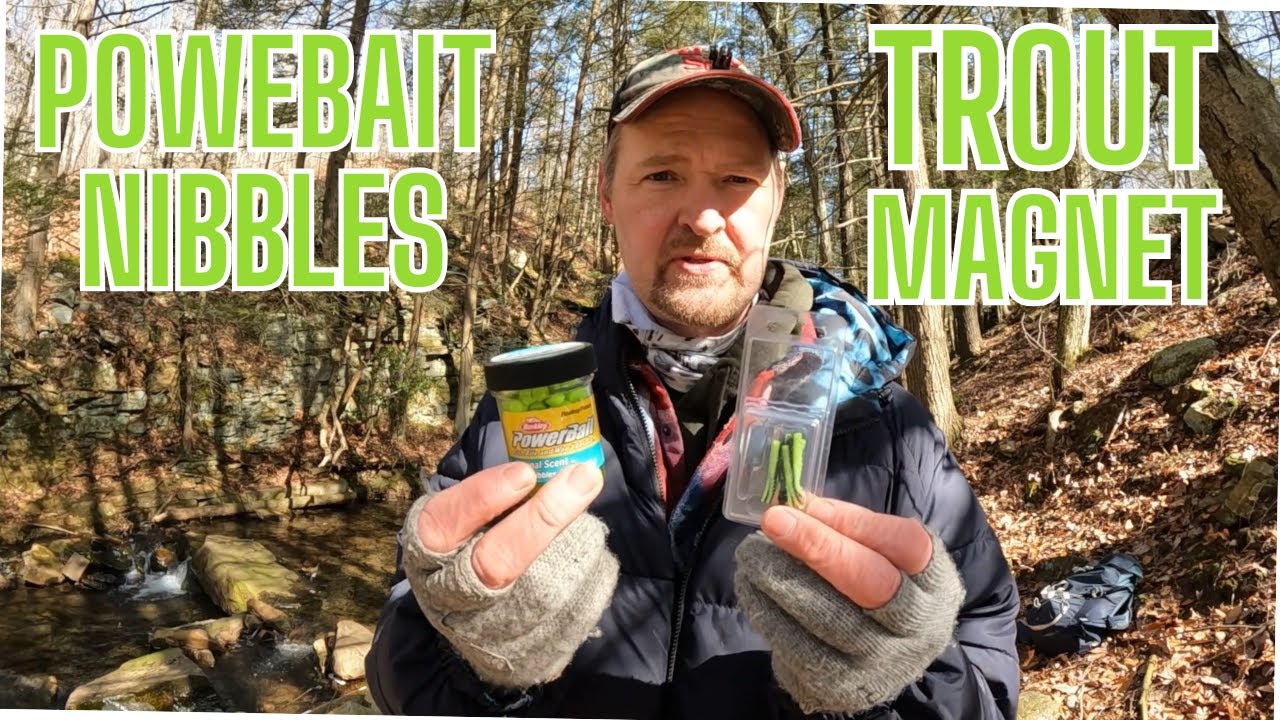 How To Fish With The Trout Magnet And Power bait Trout Nibbles
