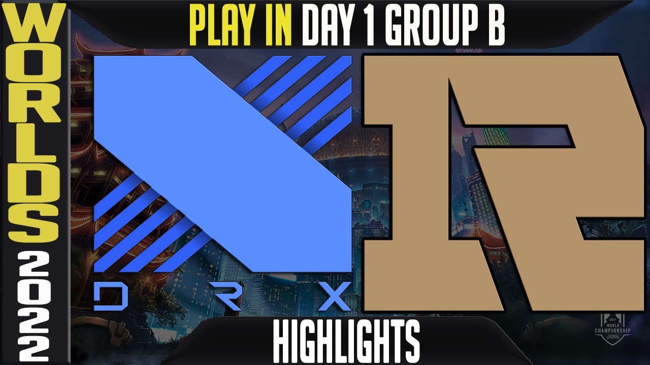 DRX vs RNG Highlights | WORLDS 2022 Play-Ins Group B Day 1 | DRX vs Royal Never Give Up