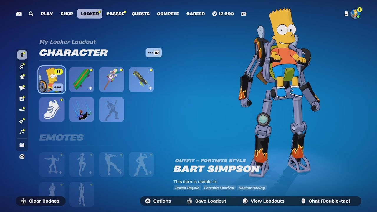Bart Simpsons Skin Review in Fortnite! (Should you buy it?)