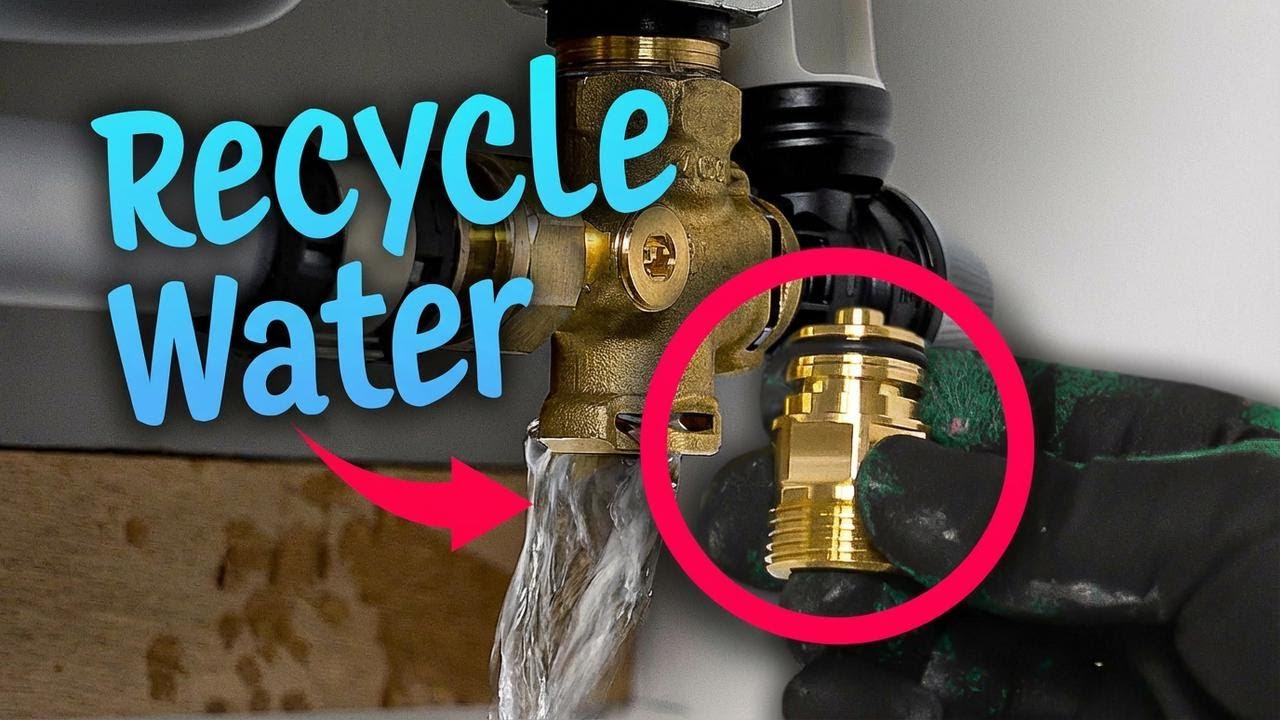 You’re Wasting 800 Gallons of Water a Year—And It’s Not a Leak! Here’s How to Reuse It