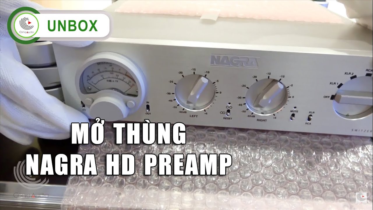 Công Audio - Nagra HD Preamp Unbox
