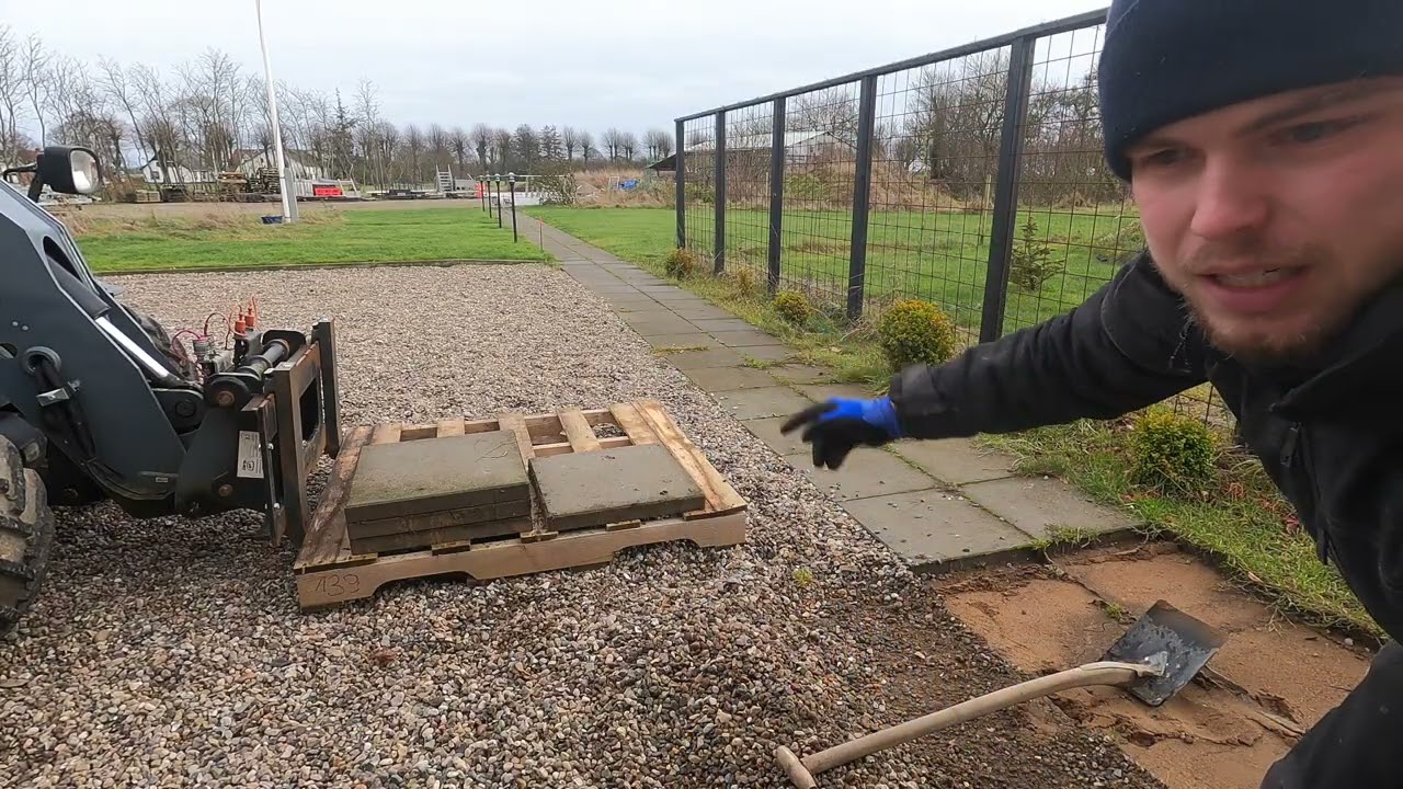 Vi bygger en garage - Del 1 - Opstarten