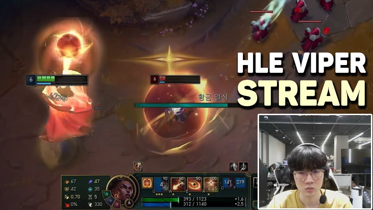 HLE Viper Stream Mel Destroy Challenger Ezreal Engsub