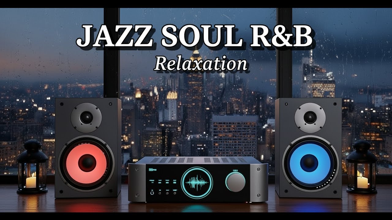 Relaxing Smooth Jazz Lounge 🎷 Soulful Café Ambience for Focus & Study