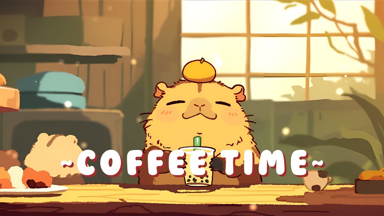 Capybara Lofi Zone - Study Session Music Mix ~ Peaceful Flow ~ 🦫 🍵 ✨ | Non Stop Music